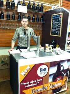 Lamb's Nature's Choice Market now offers a Growler Station for beer and cider to go. 