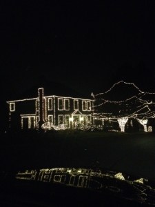 Outlined in light in Westlake. 