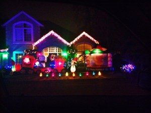 Christmas is on display in Westlake. 