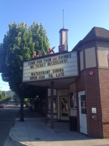 The Lake Theater Cafe at 106 N. State Street is the venue for Lake Oswego's Eco Film Fest beginning today, September 7 at 5:00 p.m.