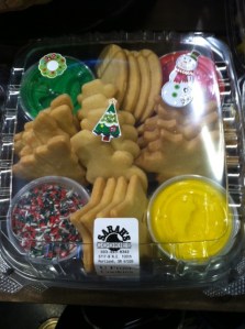 Zupan's makes decorating Christmas cookies easy with this do-it-yourself kit from Sarah's. 